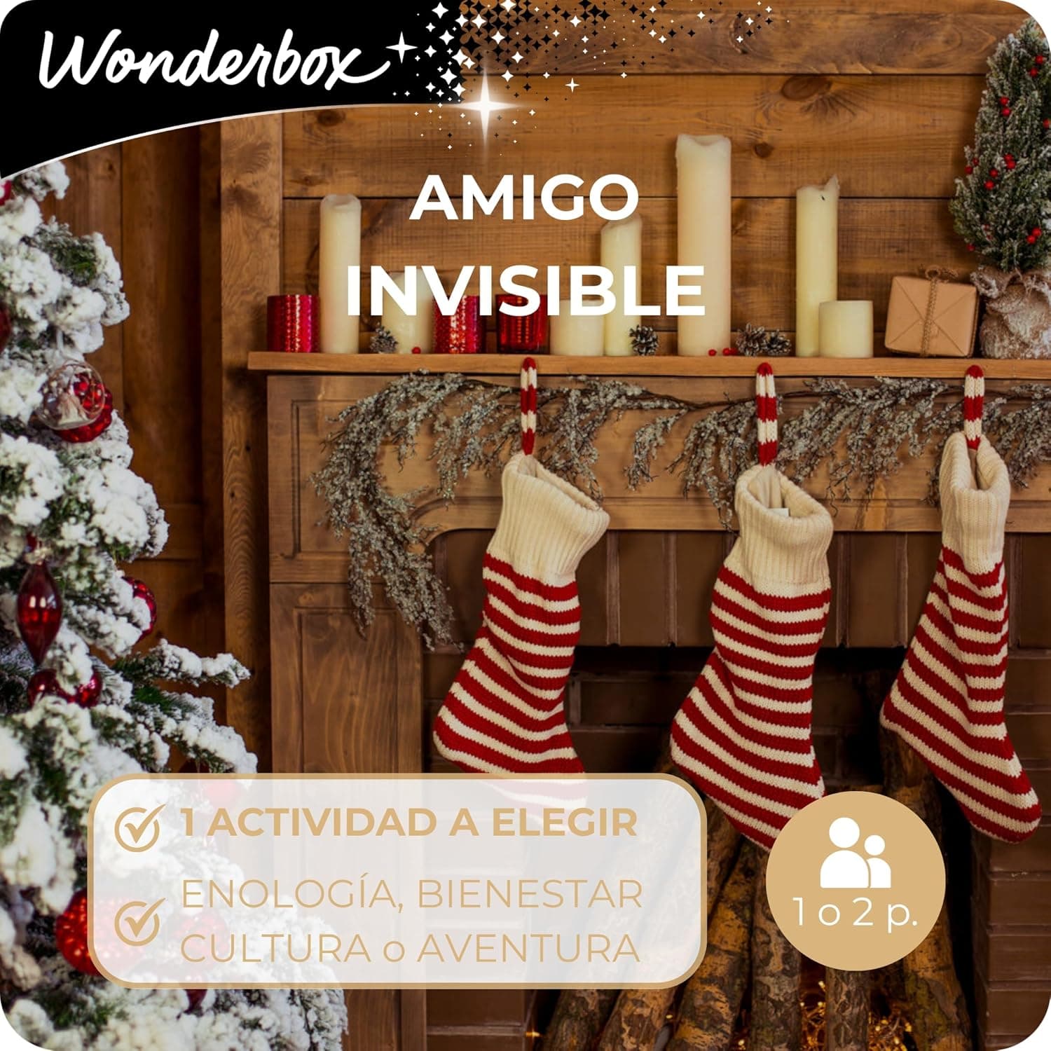 Cofre regalo de amigo invisible con mil experiencias, foto 2