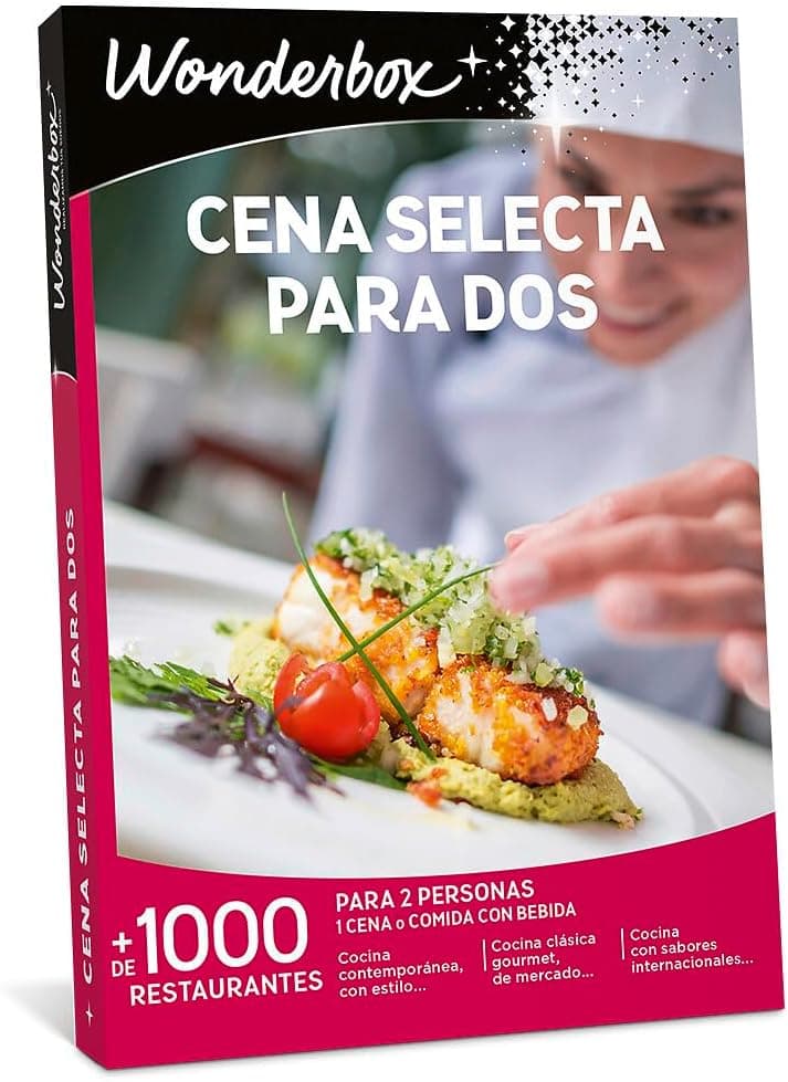 Wonderbox Cena Selecta para Dos