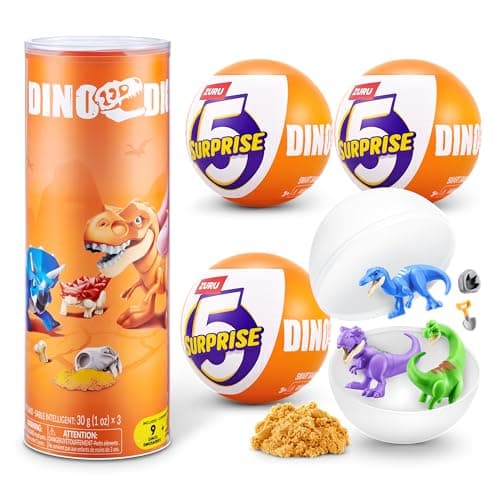 Pack de 3 cápsulas ZURU 5 Surprise Dino
