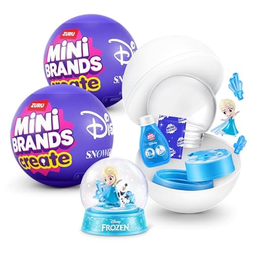 Cápsulas ZURU Mini Brands Snow Globe Disney