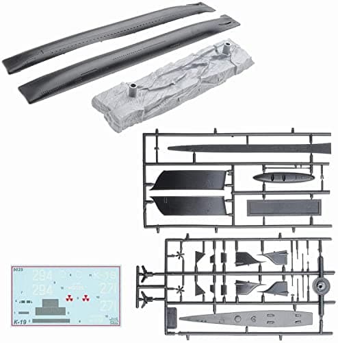 Piezas del kit Zvezda submarino