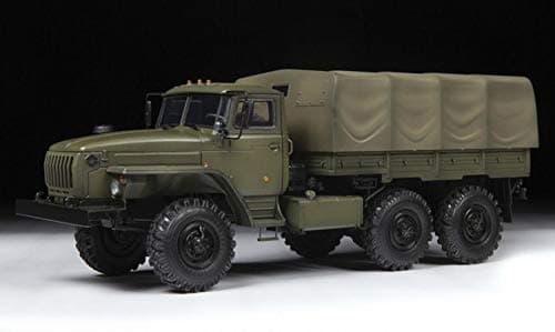 Piezas del kit Zvezda Ural 4320
