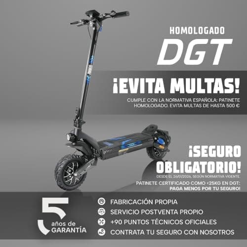Manillar y display del patinete ZWHEEL ZLion