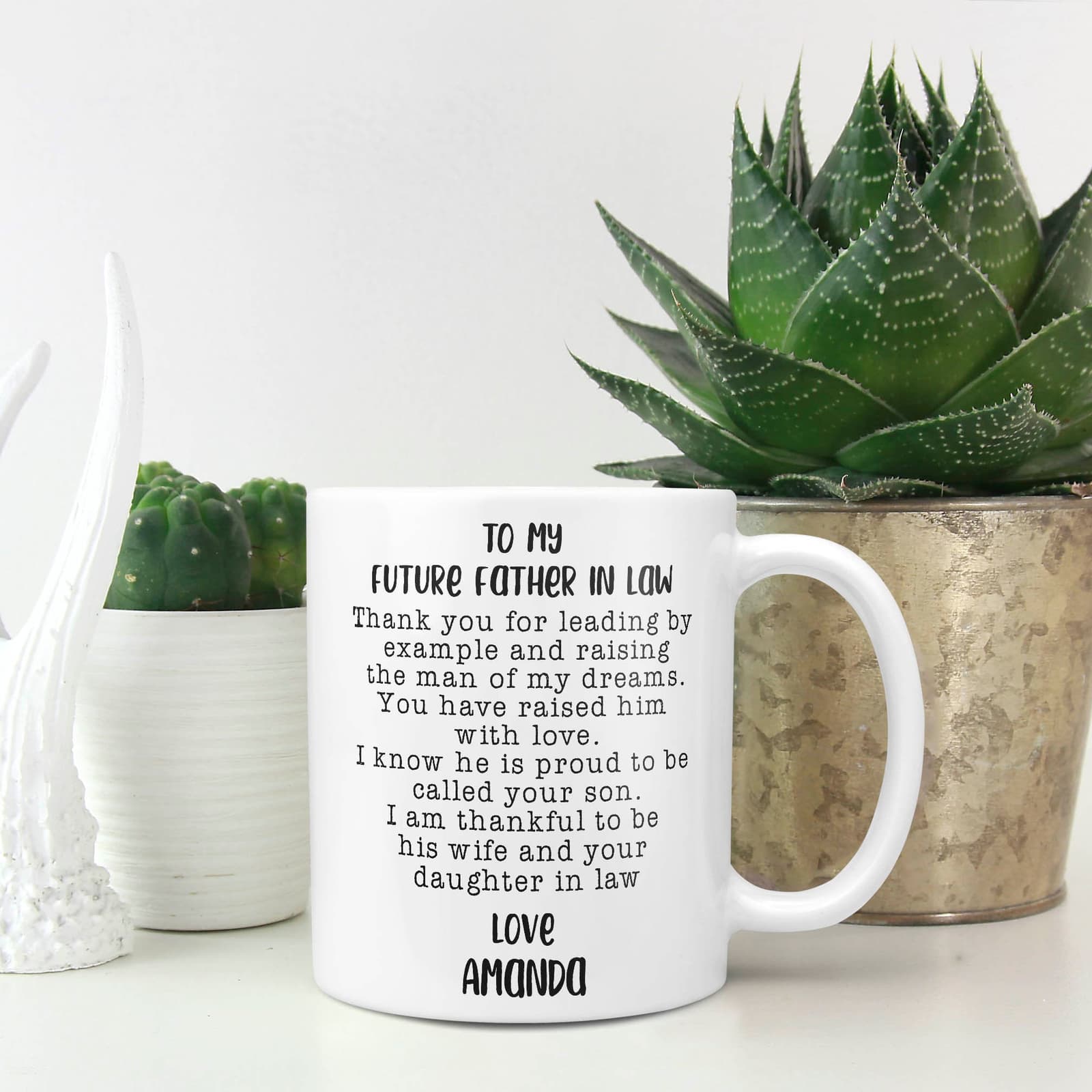 Taza personalizada para el futuro suegro de parte de la novia, foto 4,
