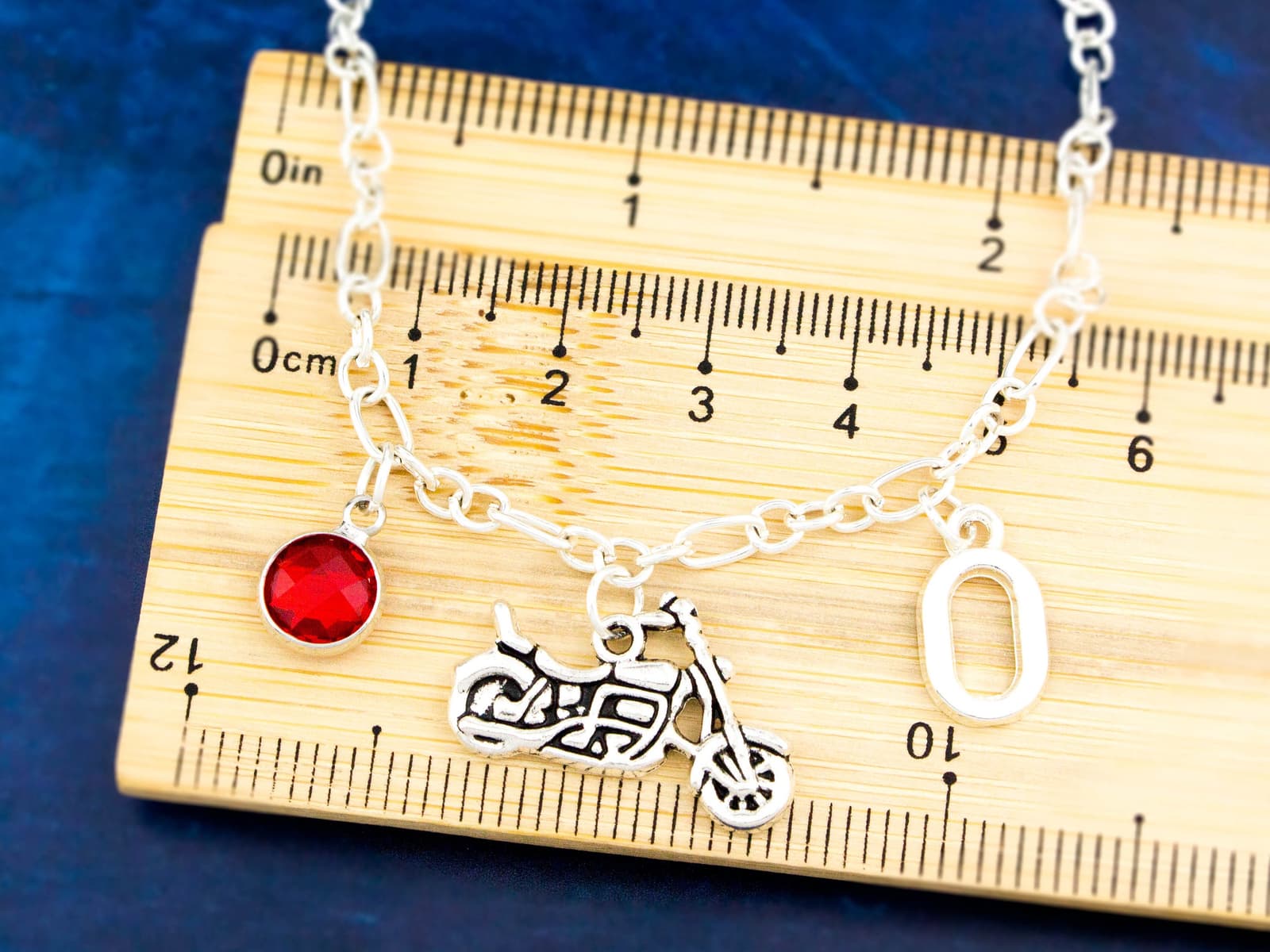 Pulsera de dijes de moto personalizada, foto 3