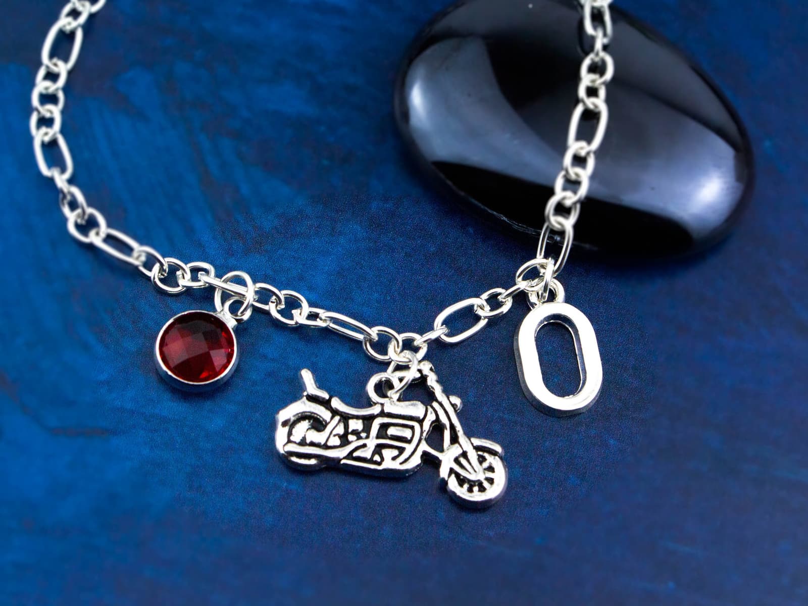 Pulsera de dijes de moto personalizada, foto 2
