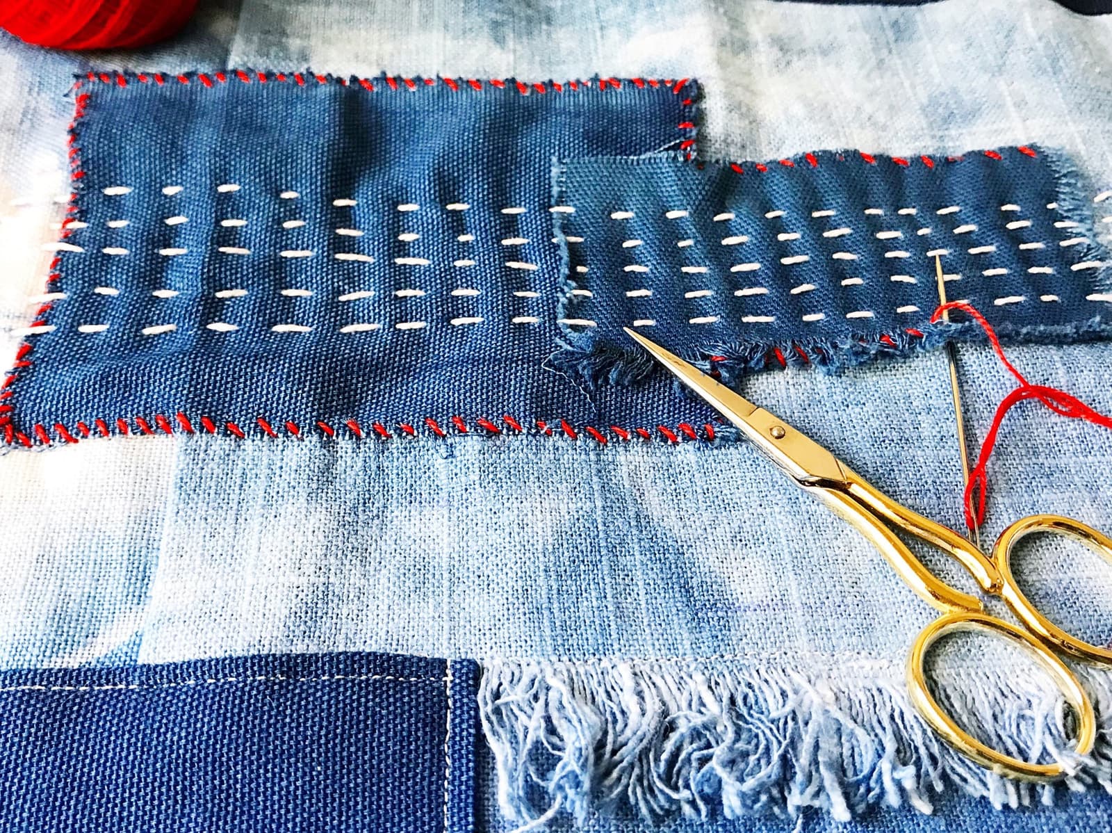Kit de costura Boro y reparación de ropa, foto 10