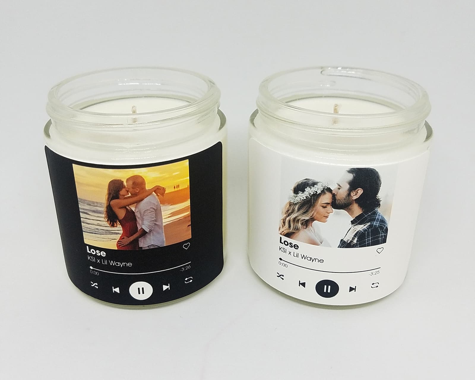 Vela personalizada con foto y canción, foto 2