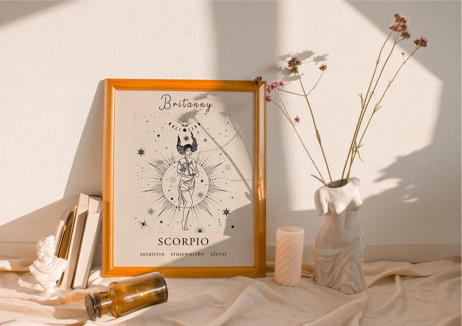 Lámina personalizada del signo Escorpio, foto 5
