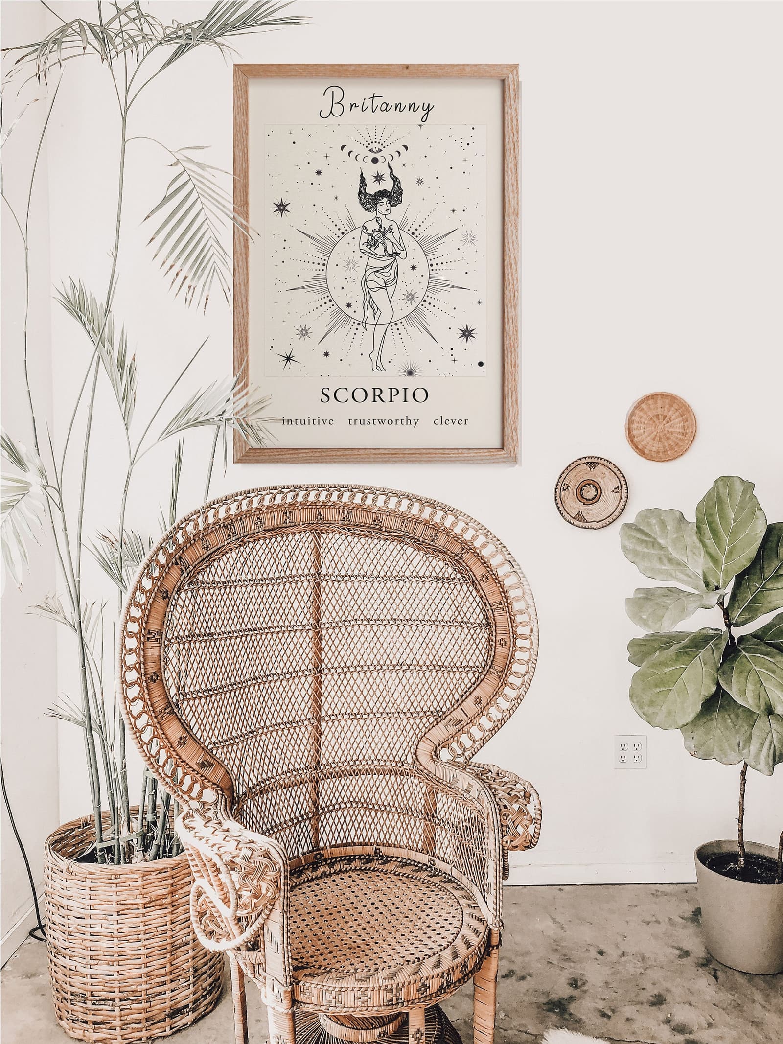 Lámina personalizada del signo Escorpio, foto 7