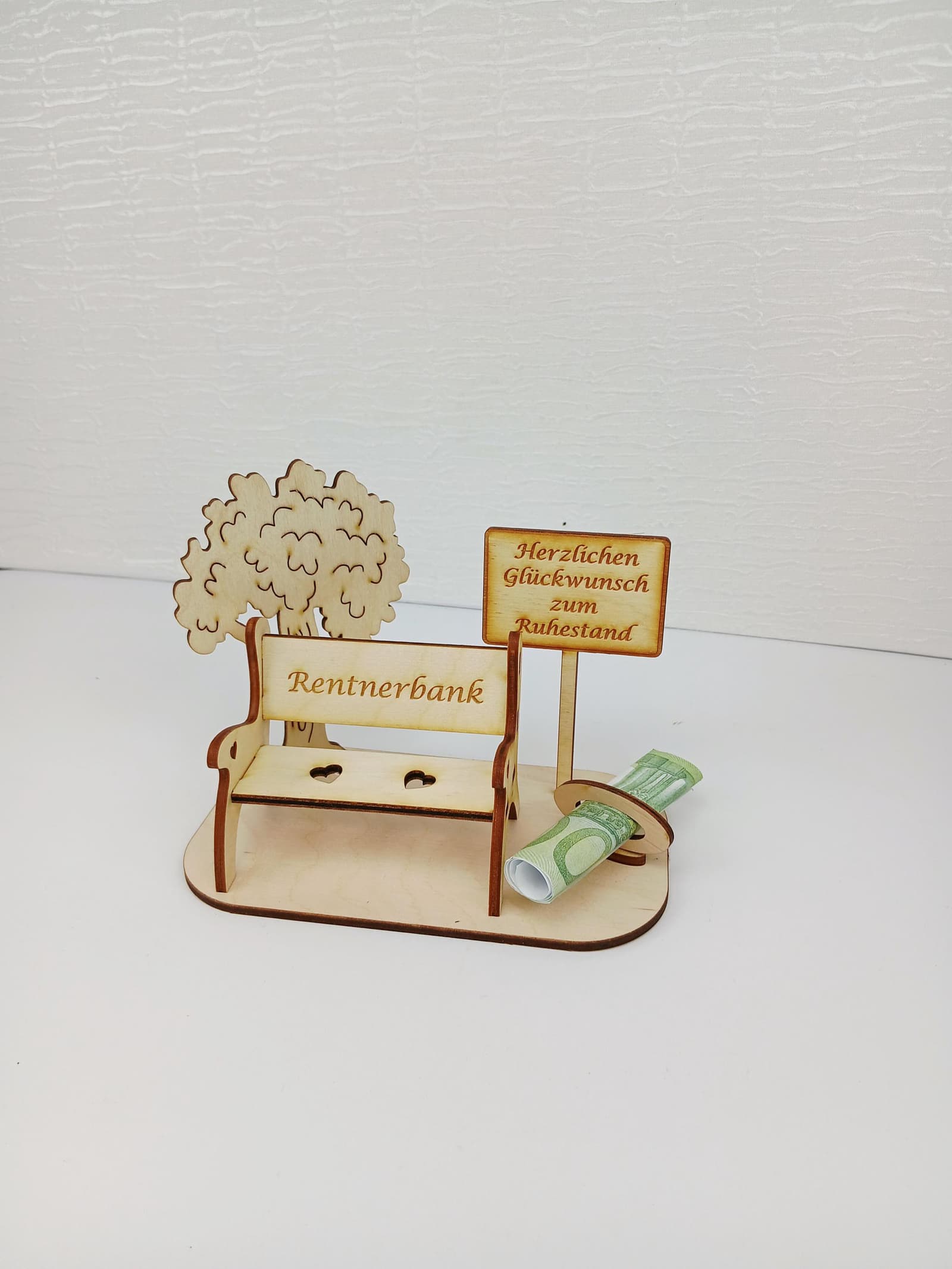 Banco de madera personalizado para regalo de jubilación, foto 10,