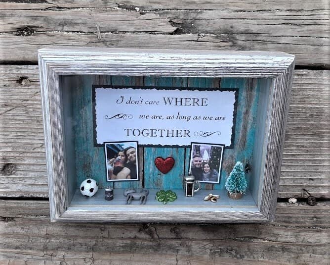 Caja de recuerdos personalizada para tu esposo con vuestra historia de amor, foto 9