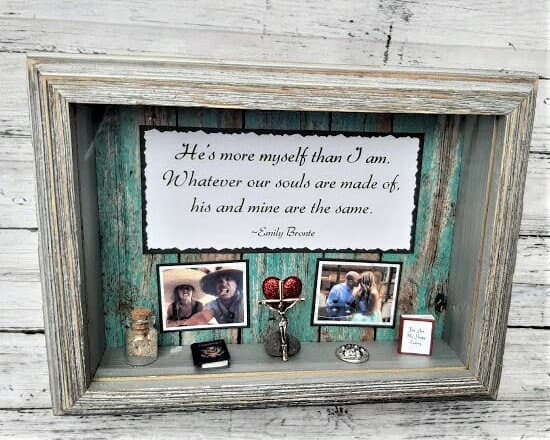 Caja de recuerdos personalizada para tu esposo con vuestra historia de amor, foto 8,