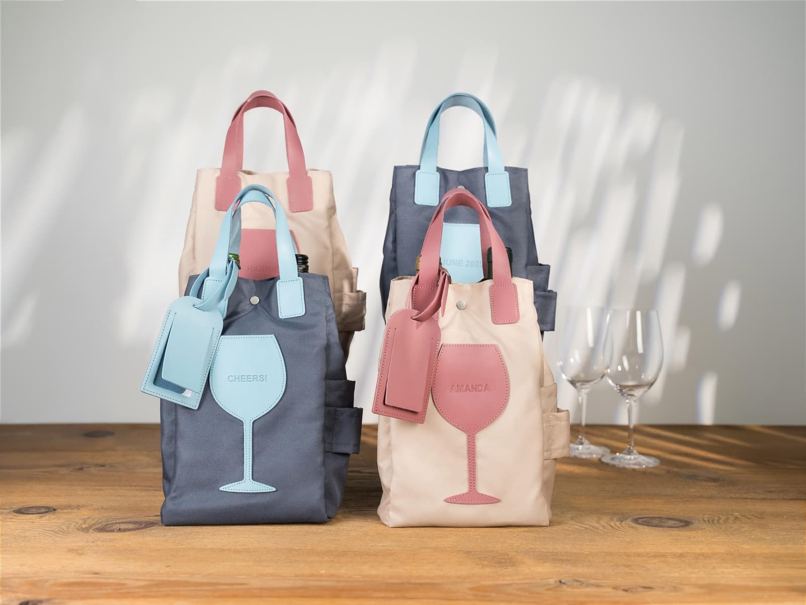 Personalized wine bag Groomsman Gift