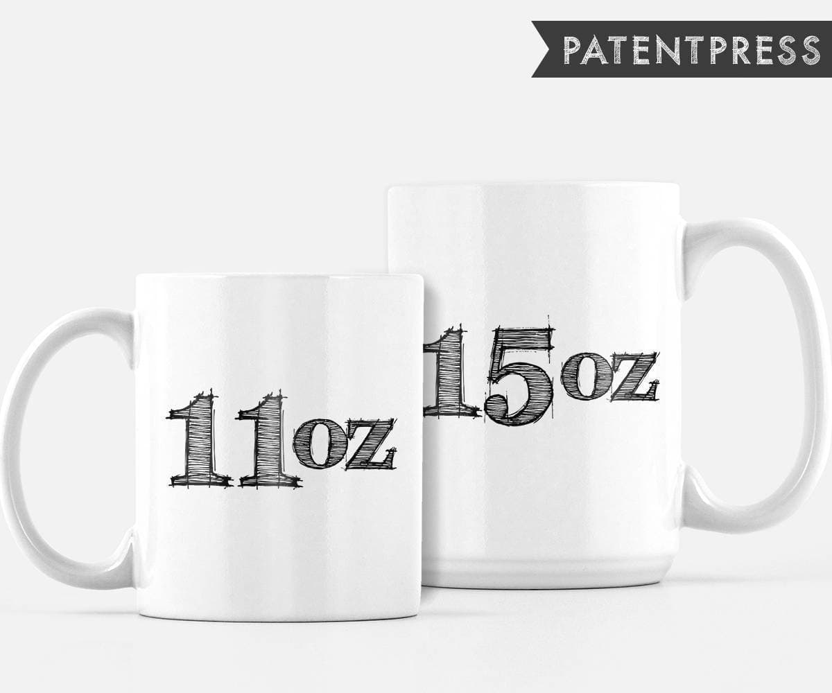 Taza con patente clásica de moto, foto 2