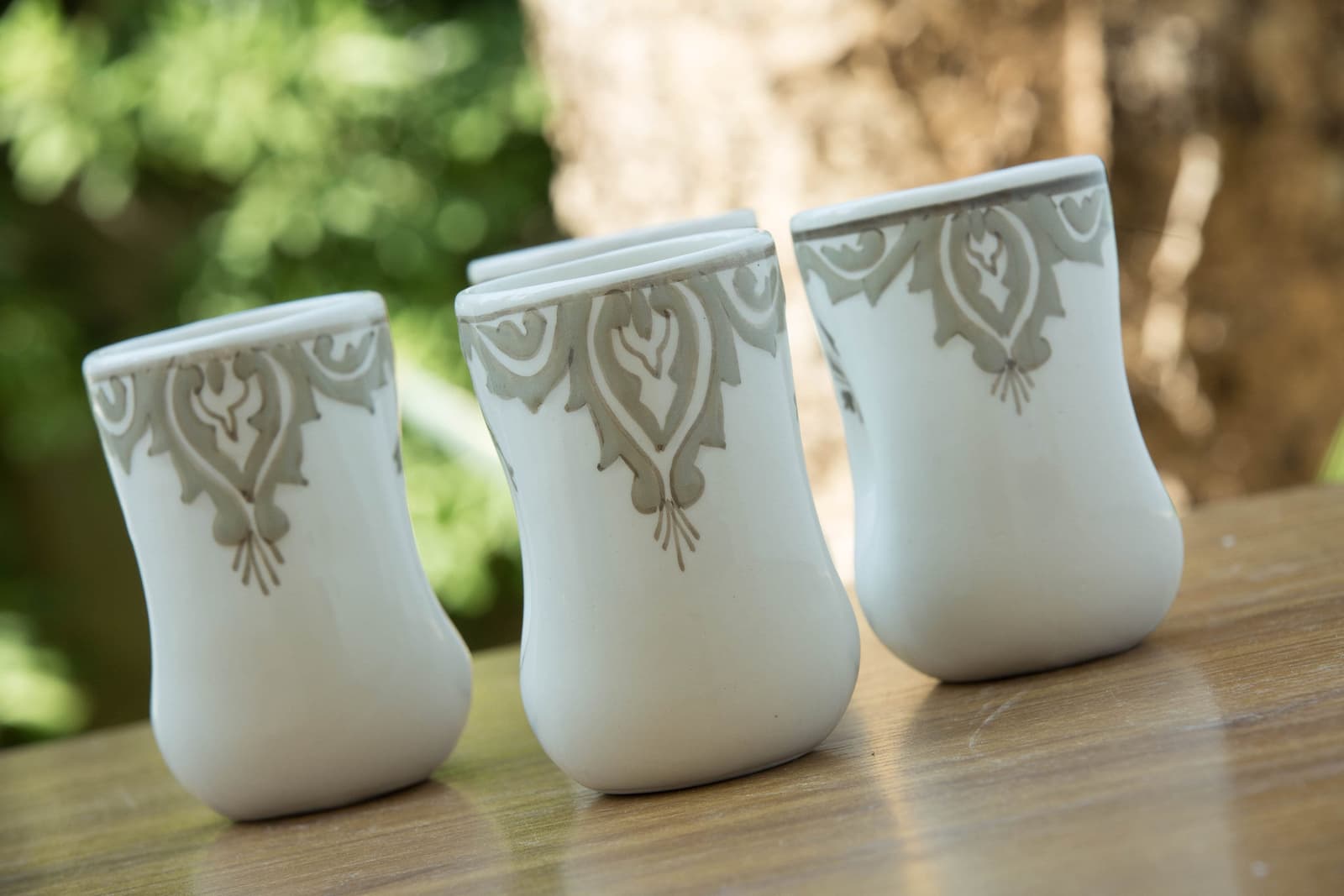 Set de 4 tazas de cerámica artesanal, foto 9