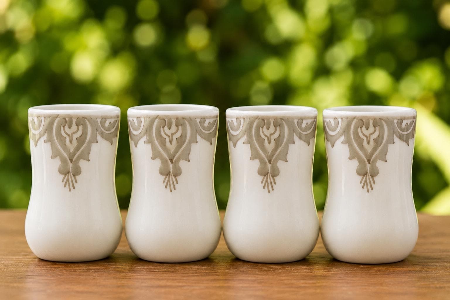 Set de 4 tazas de cerámica artesanal, foto 2