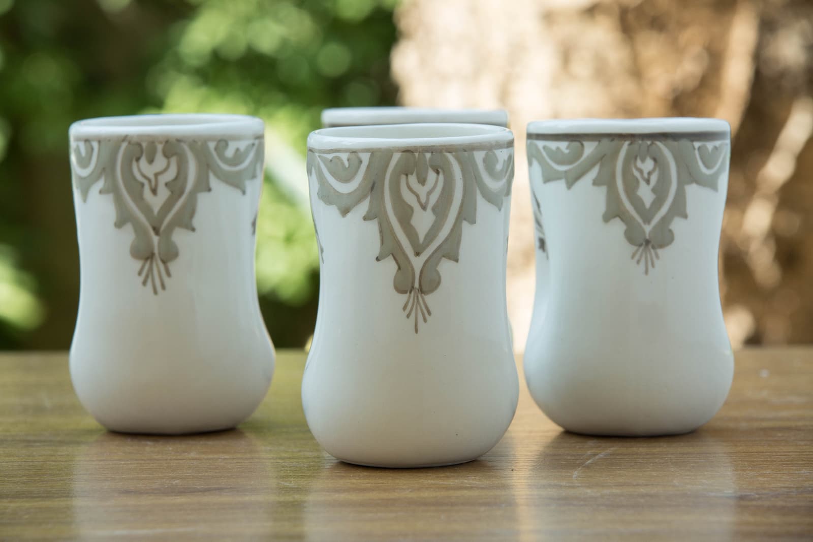 Set de 4 tazas de cerámica artesanal, foto 8