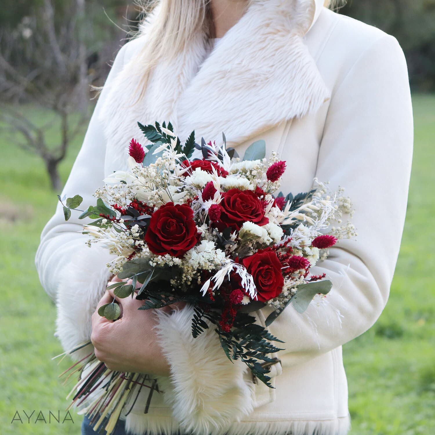 Bouquet de rosas eternas Verone, foto 4
