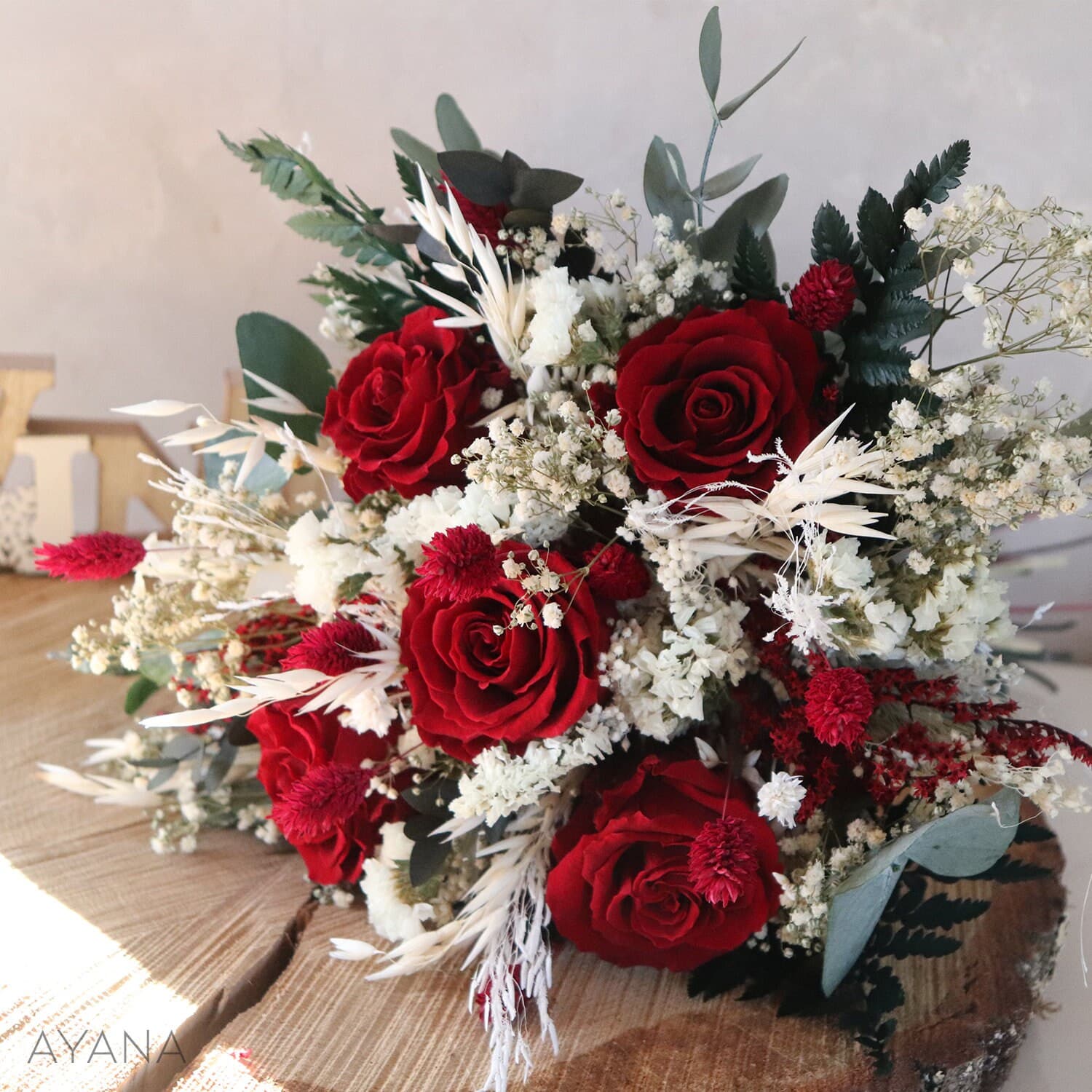 Bouquet de rosas eternas Verone, foto 6
