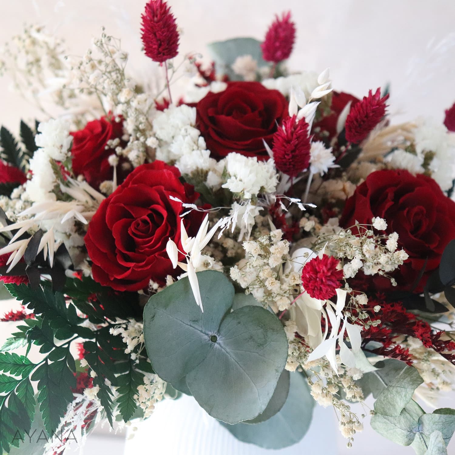 Bouquet de rosas eternas Verone, foto 7