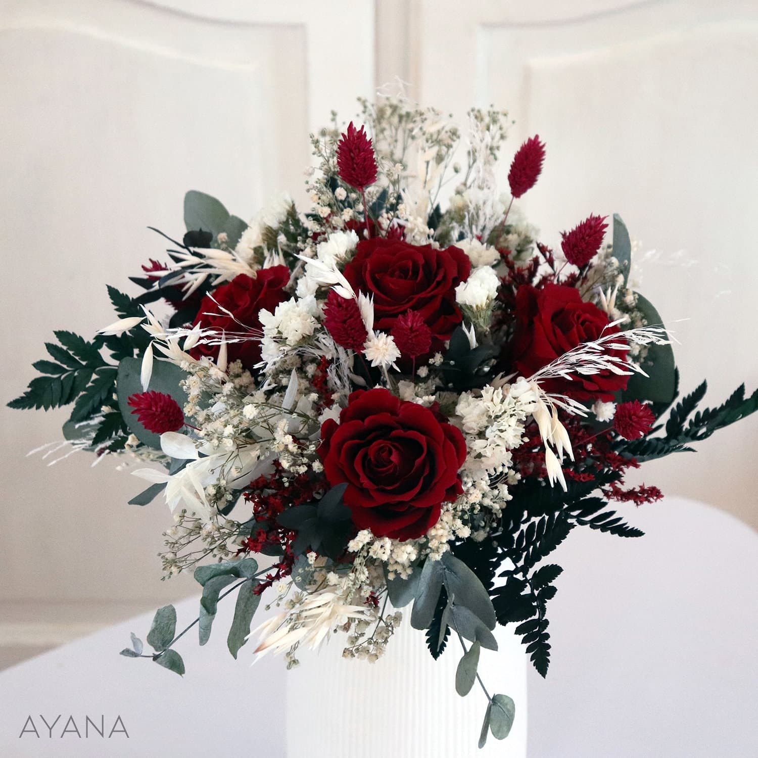 Bouquet de rosas eternas Verone, foto 2