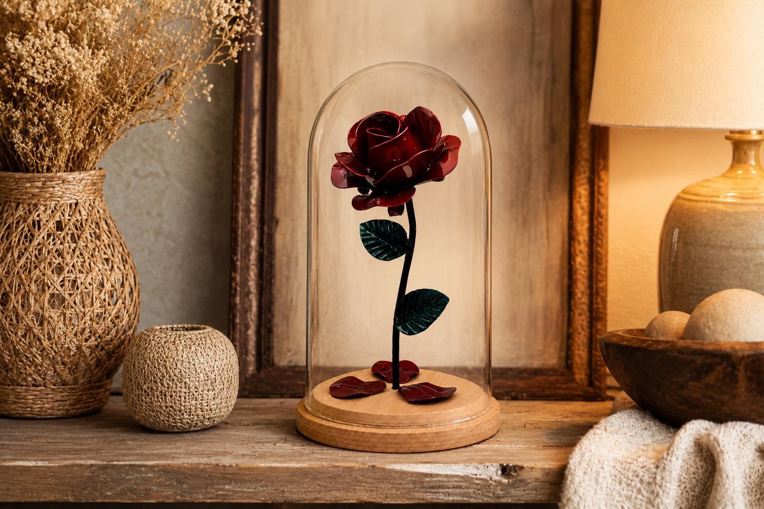 Rosa Encantada de Hierro Forjado, foto 14