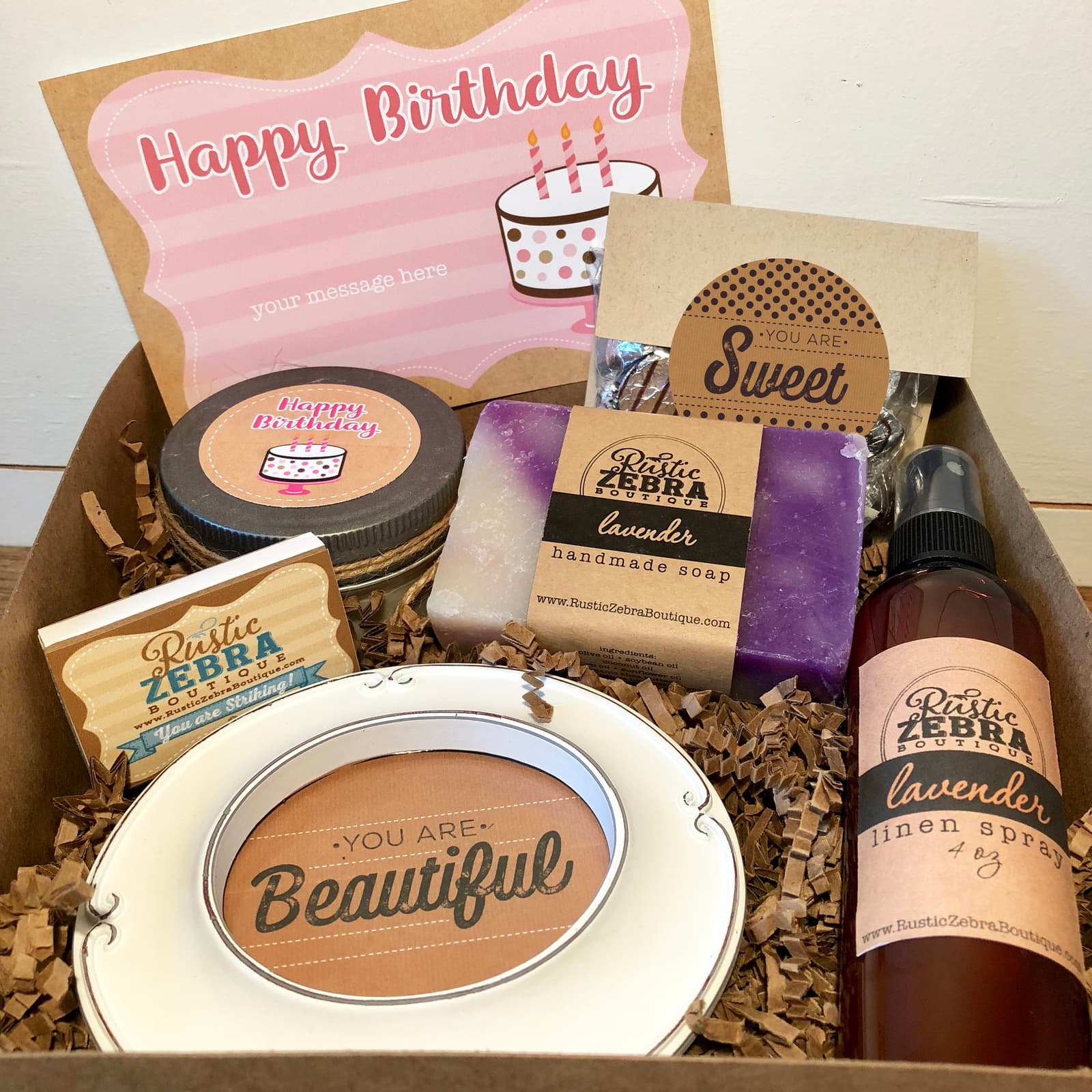 Caja de regalo spa para compañero de trabajo