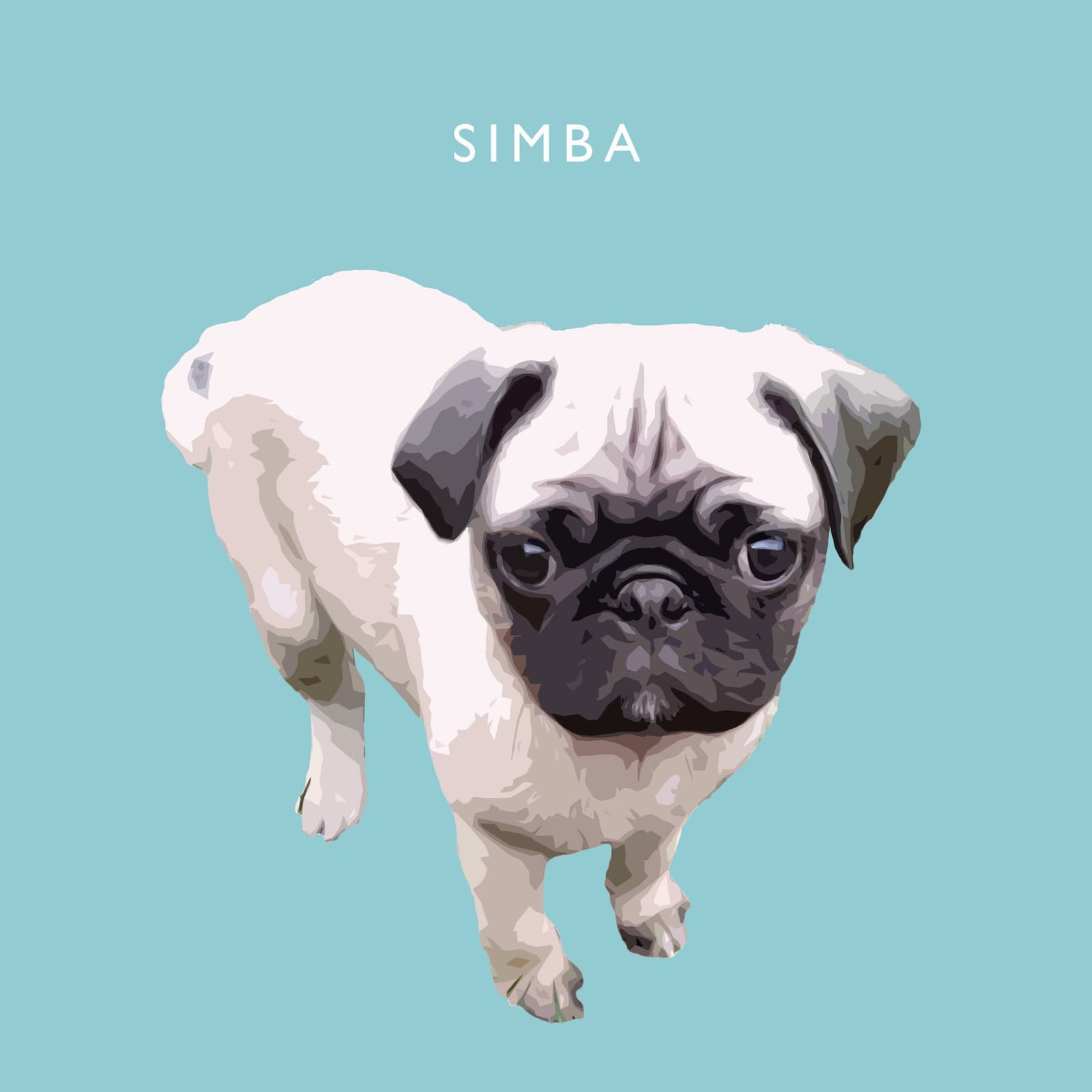Retrato personalizado de tu mascota en lámina de arte, foto 7