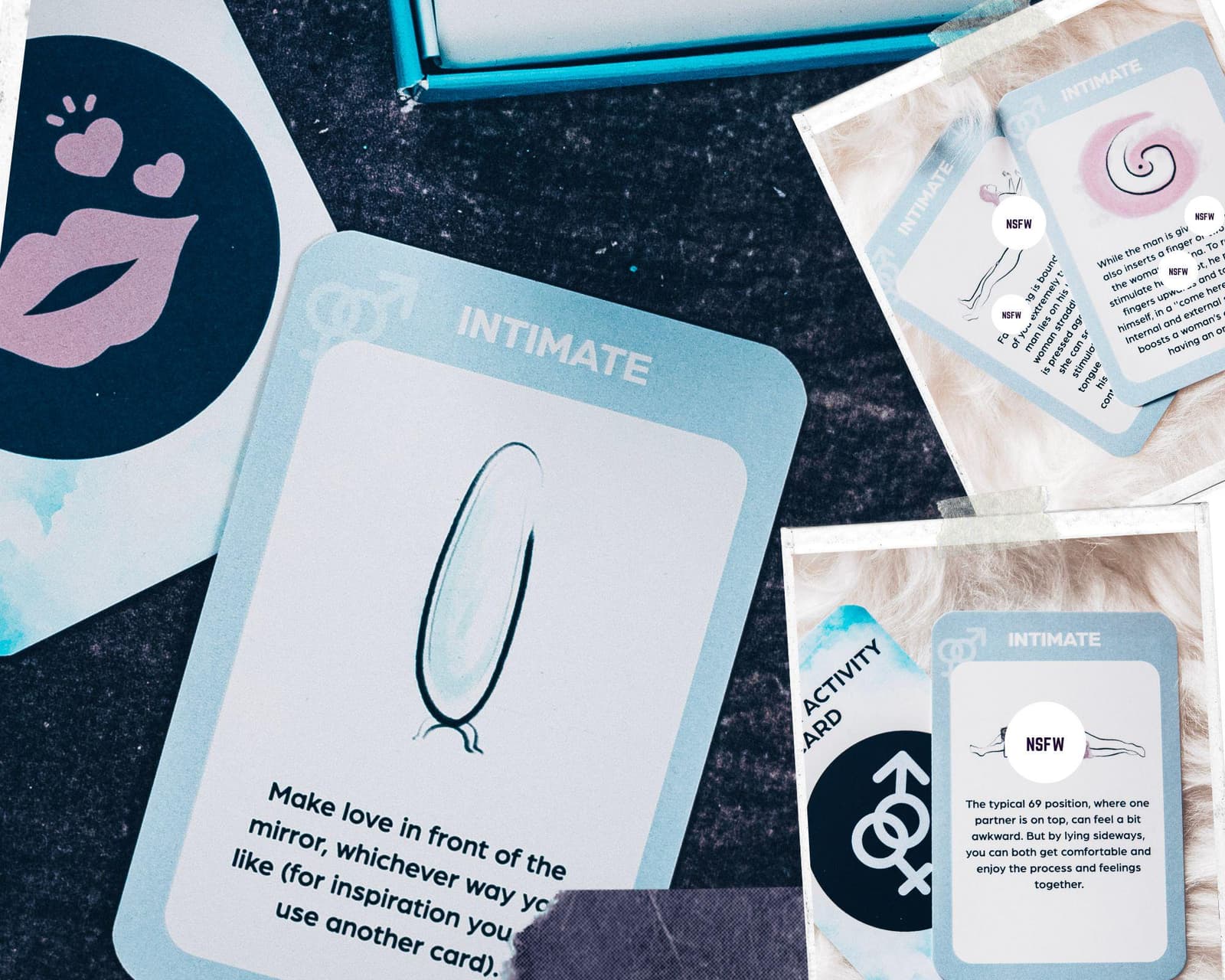 Anniversary gift sexy card game