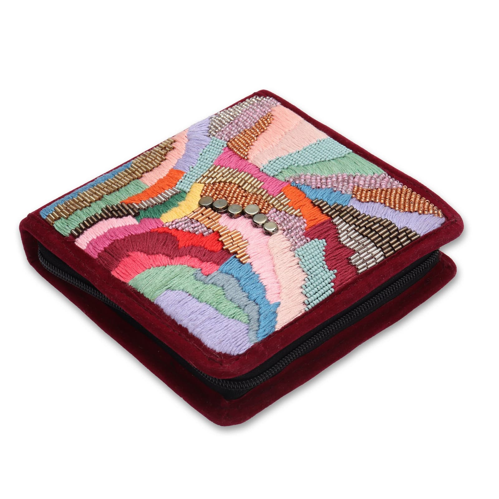 Hand Embroidered Portable Sewing kits