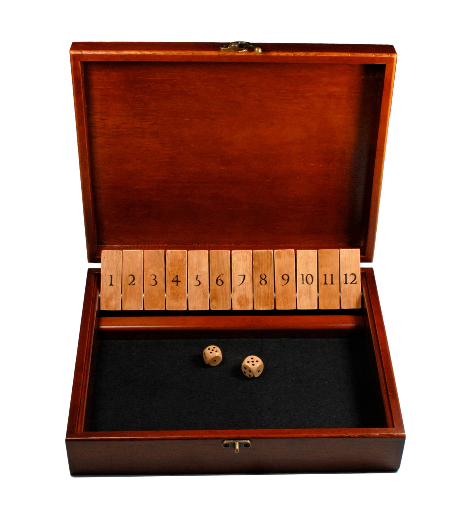 Juego de mesa Shut the Box de madera personalizado, foto 5