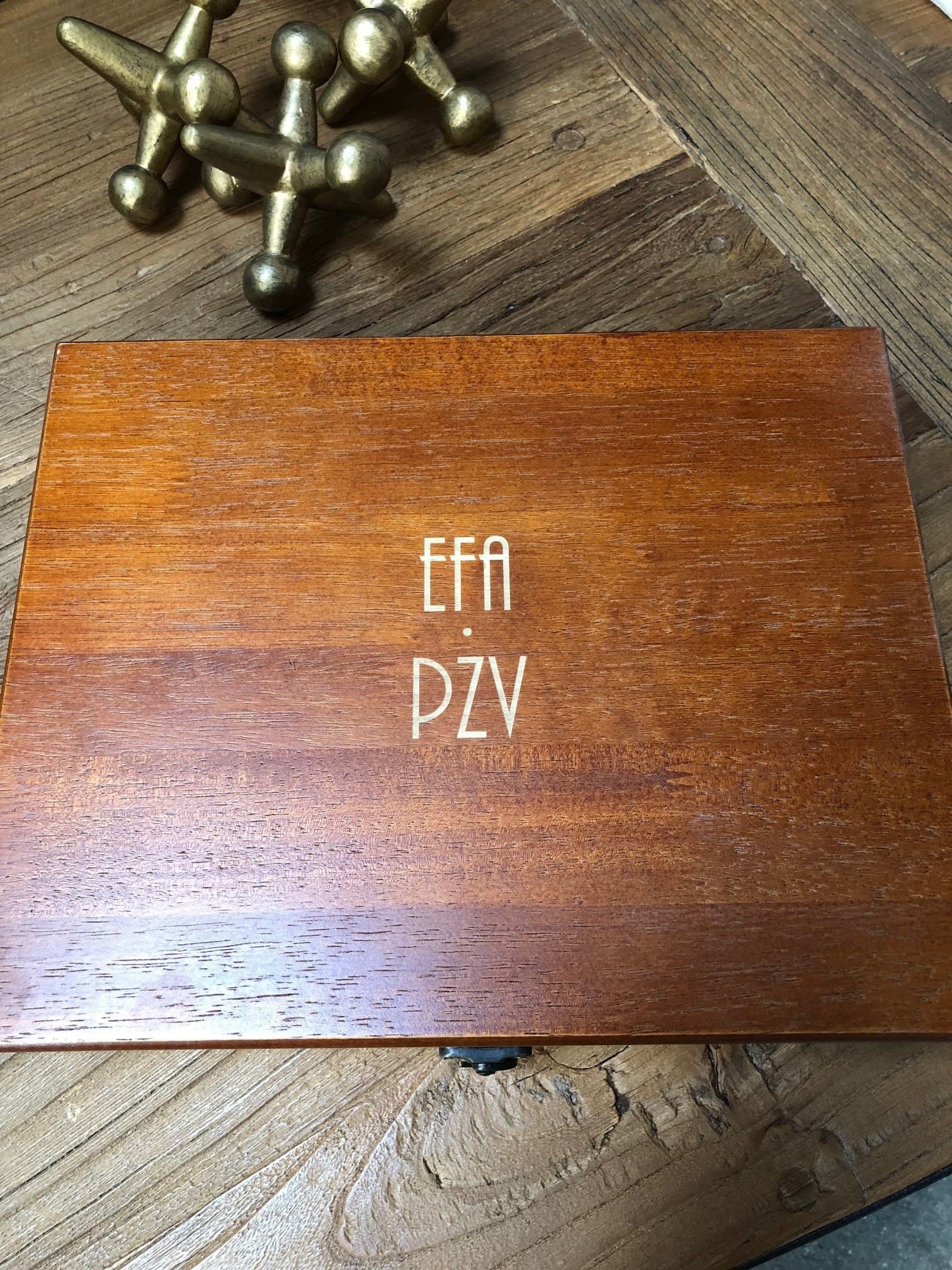 Juego de mesa Shut the Box de madera personalizado, foto 11