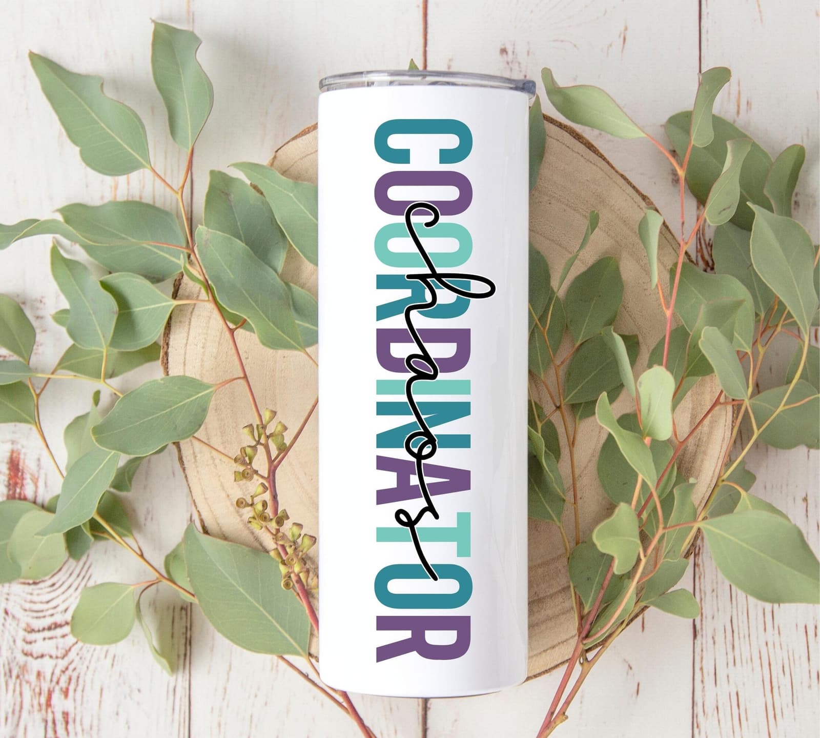 Vaso térmico personalizado "Coordinador del Caos" para tu jefe, foto 2,