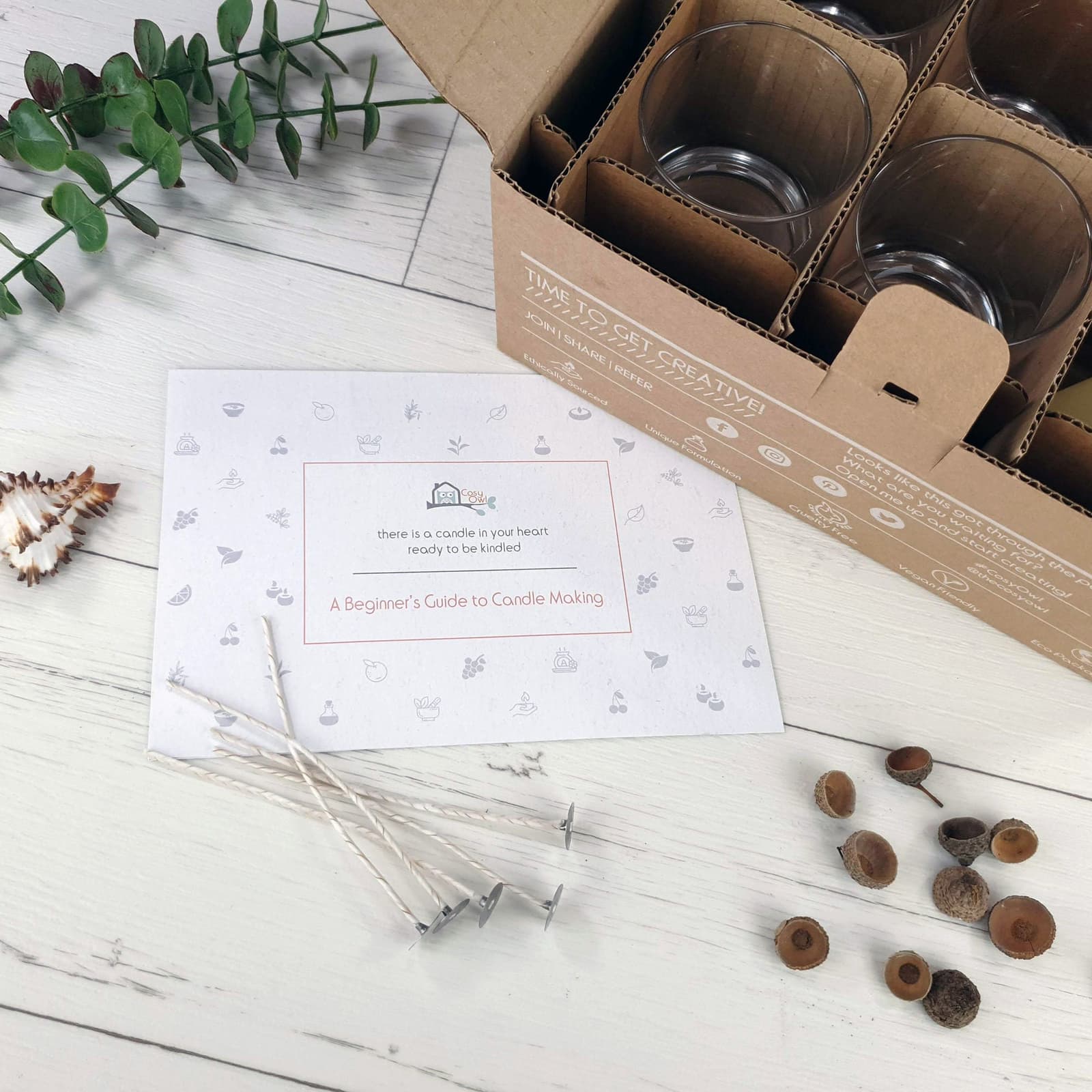 Kit para hacer velas aromáticas navideñas, foto 6