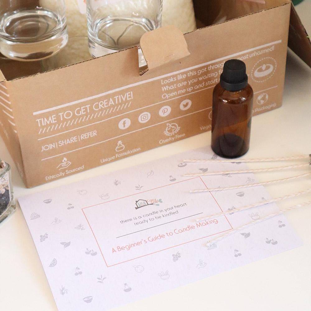 Kit para hacer velas aromáticas navideñas, foto 4