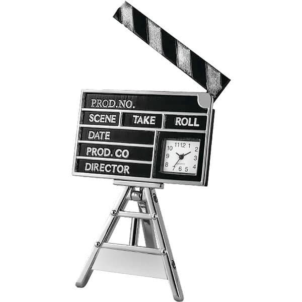 reloj claqueta de cine de metal, foto 3