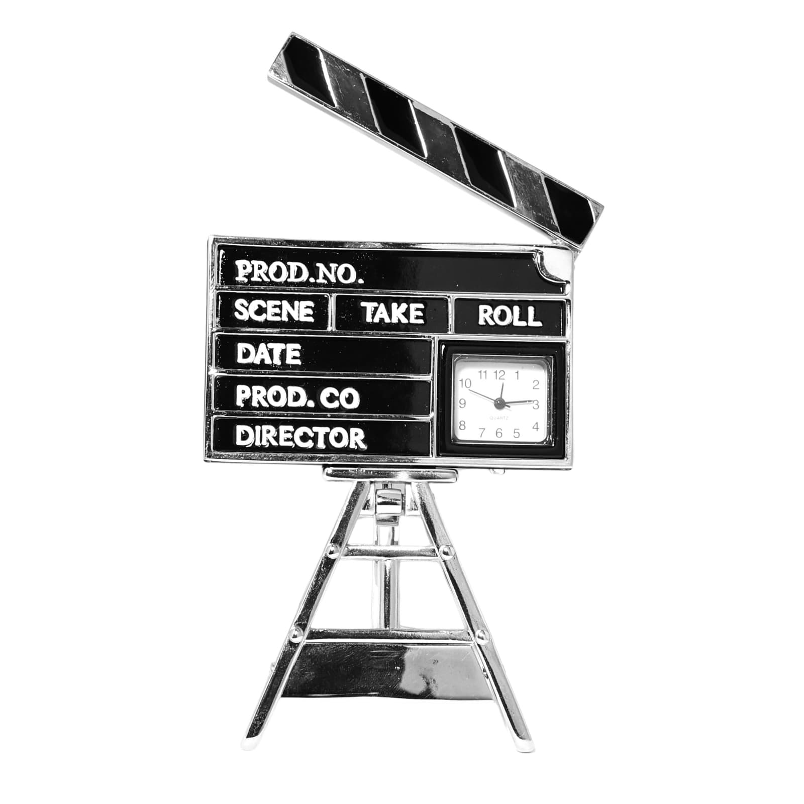 reloj claqueta de cine de metal, foto 5