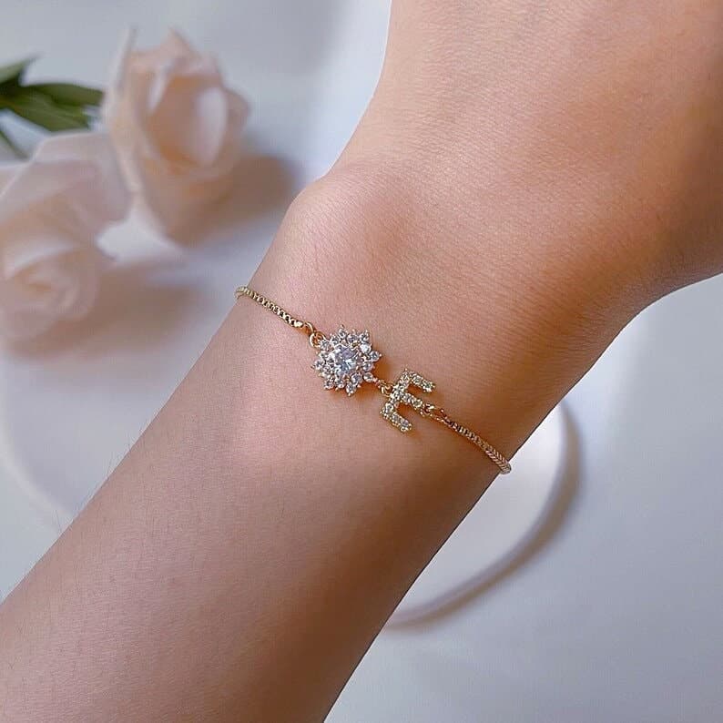 Pulsera de flores ajustable para regalar a tu cuñada, foto 7
