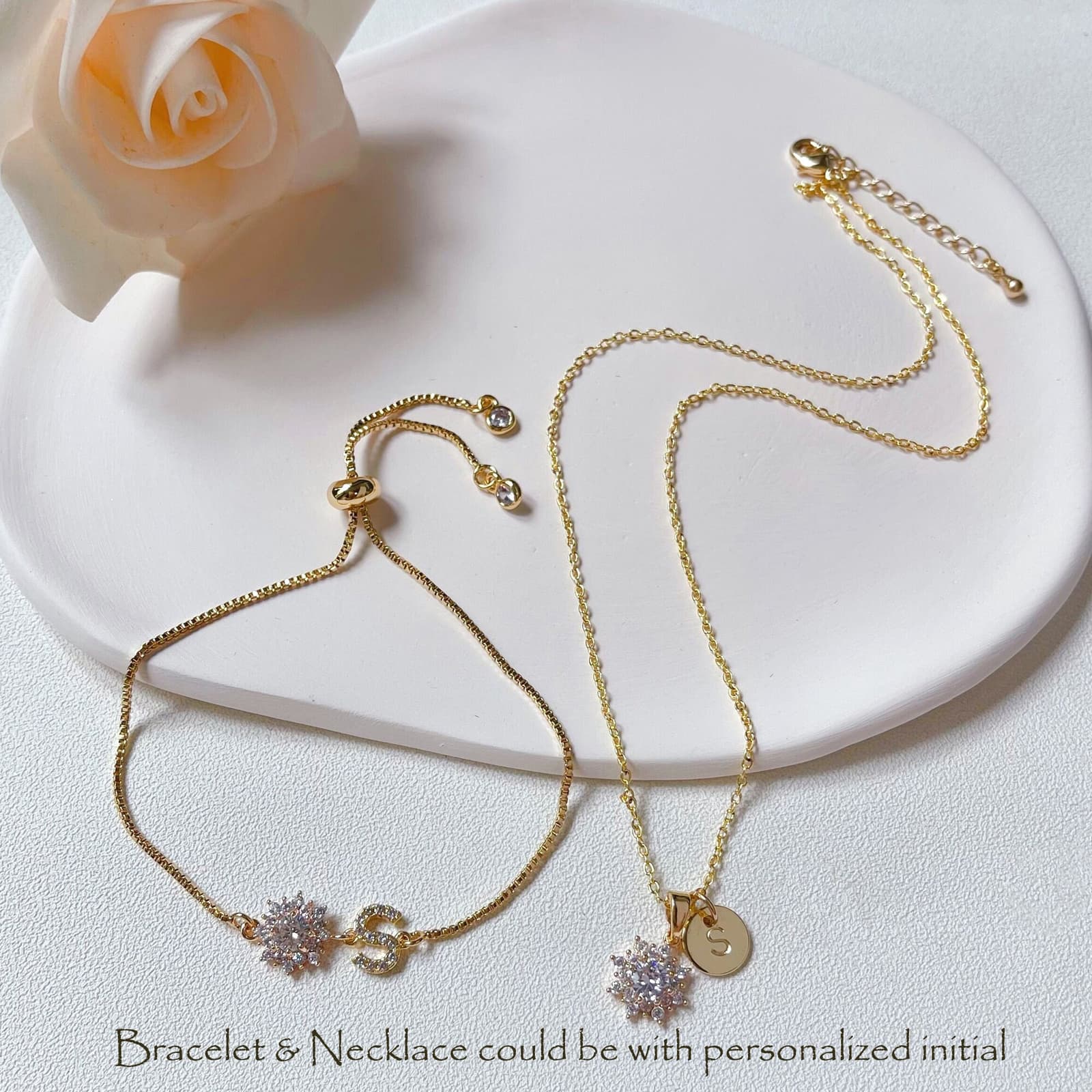 Pulsera de flores ajustable para regalar a tu cuñada, foto 4