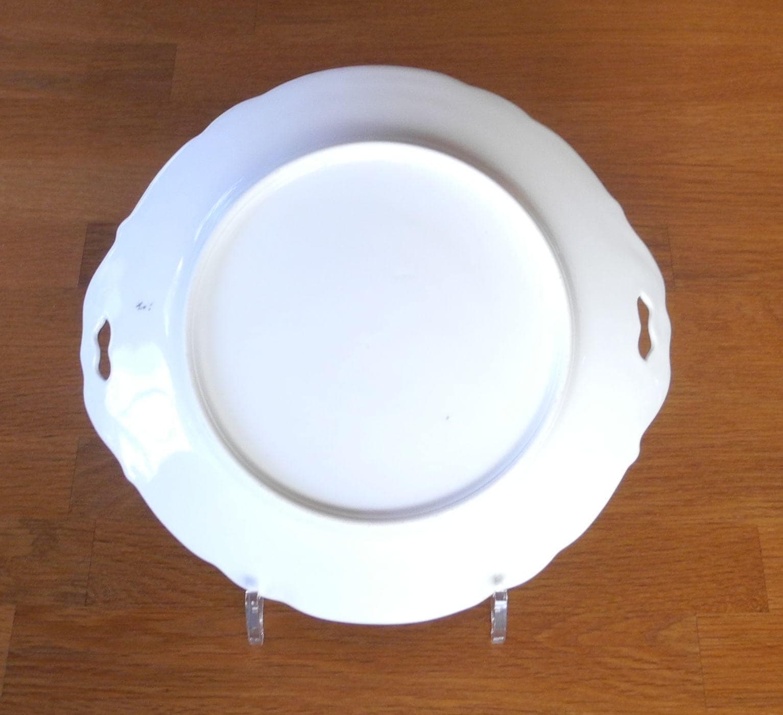 Plato de porcelana vintage para bodas de plata, foto 8