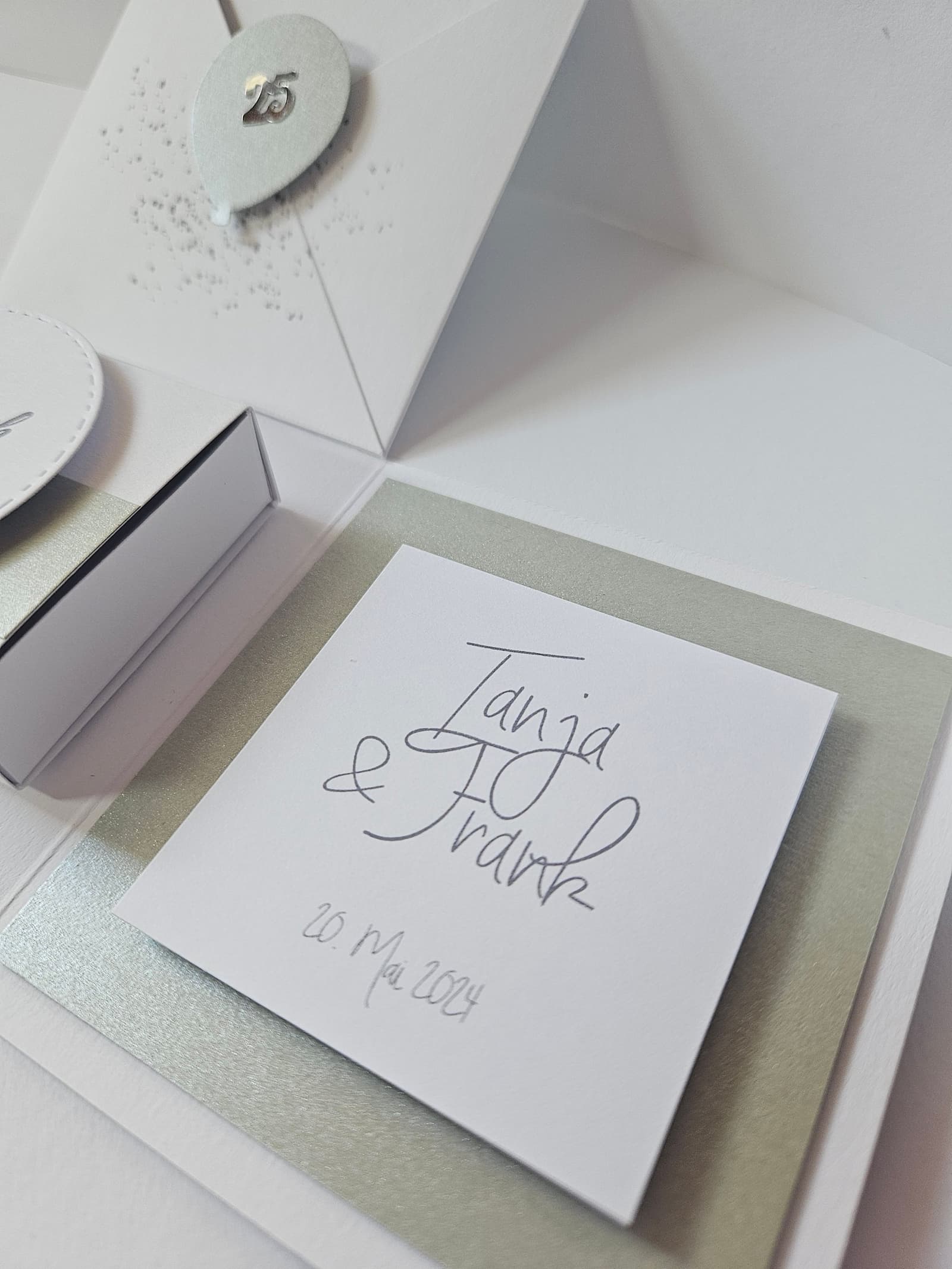 Caja explosiva para bodas de plata, foto 8