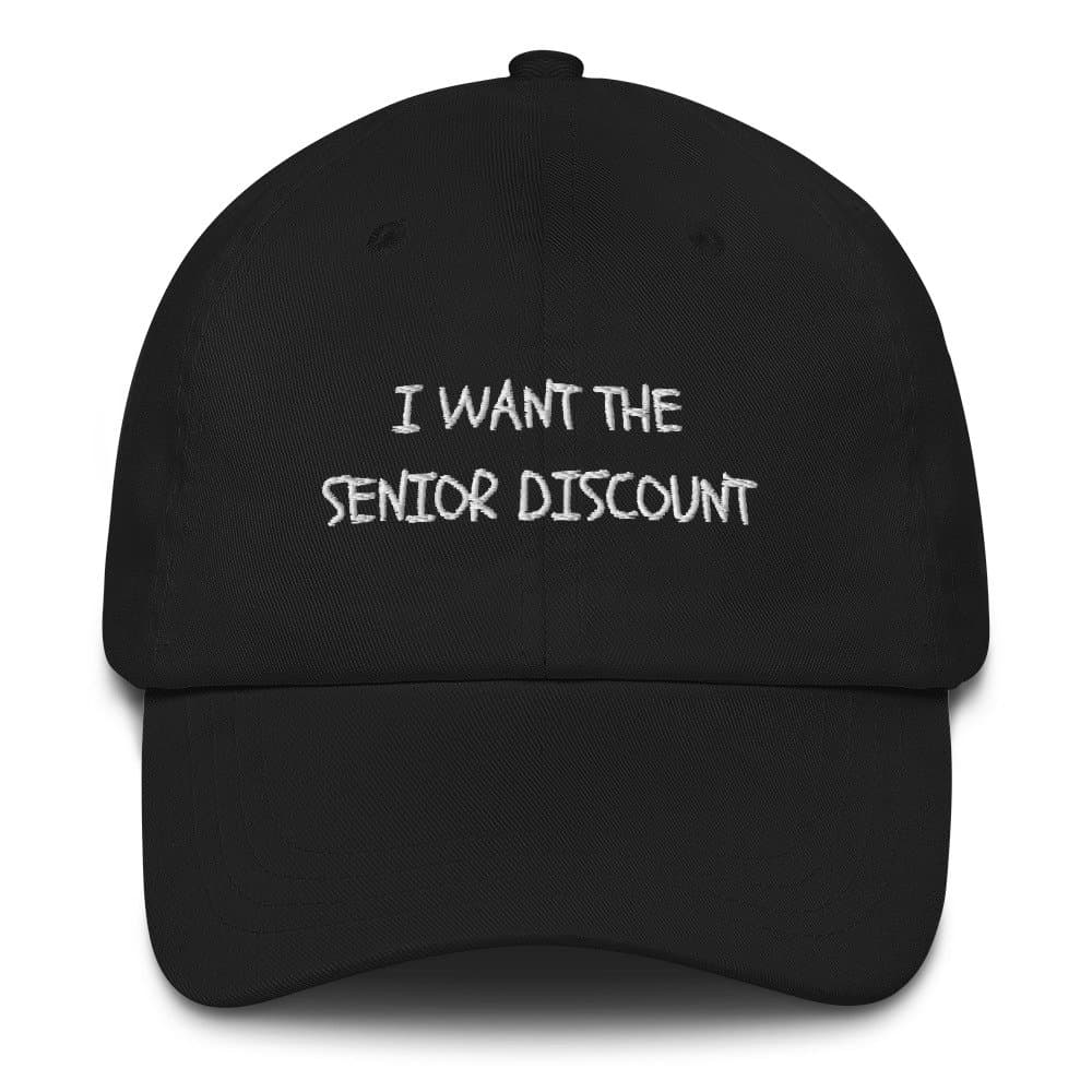 Gorra con mensaje divertido para personas mayores, foto 3