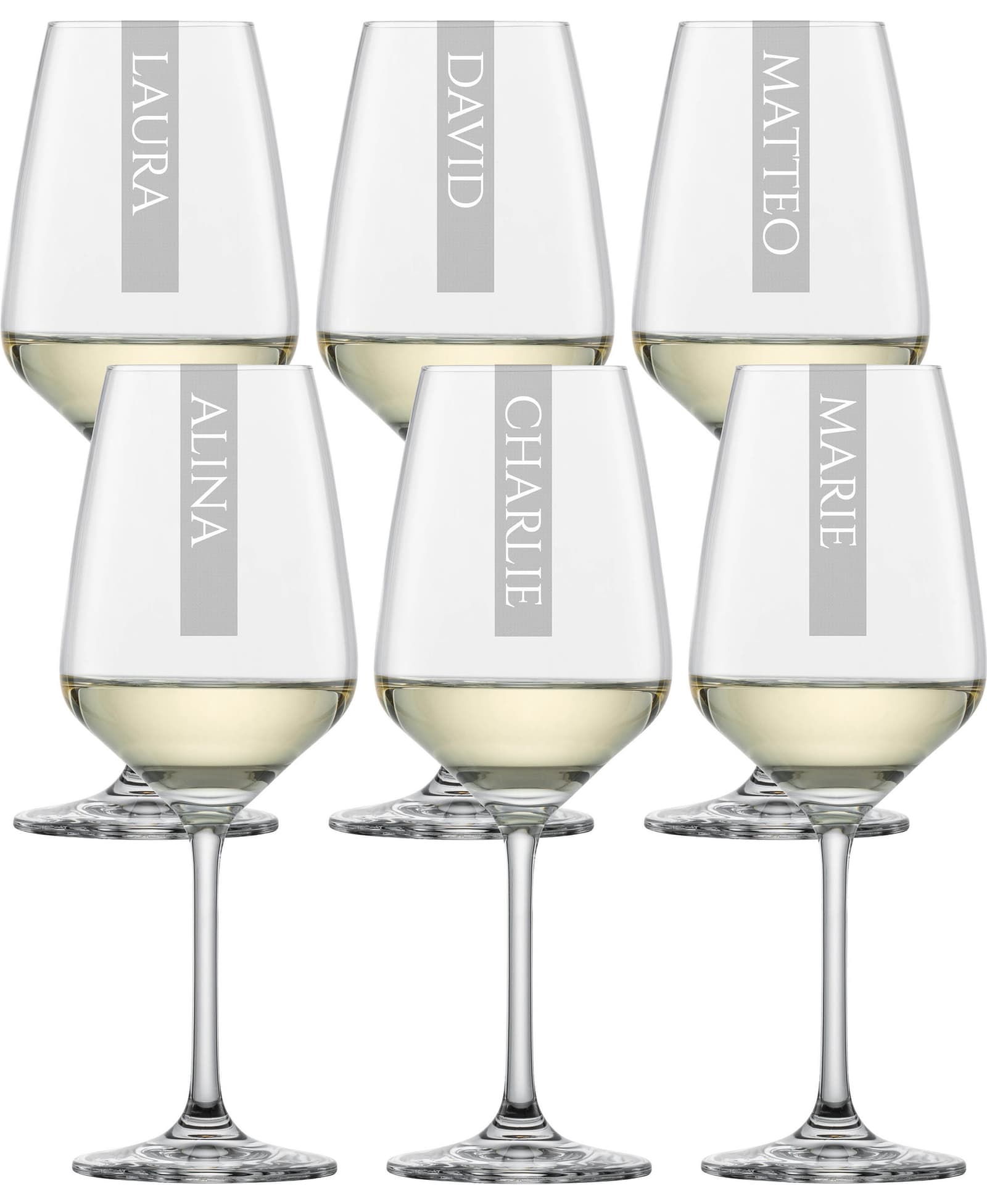Copa de vino blanco personalizada de cristal, foto 5