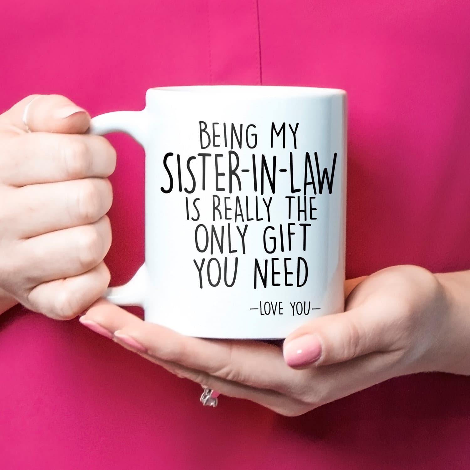 Taza de café para la cuñada perfecta