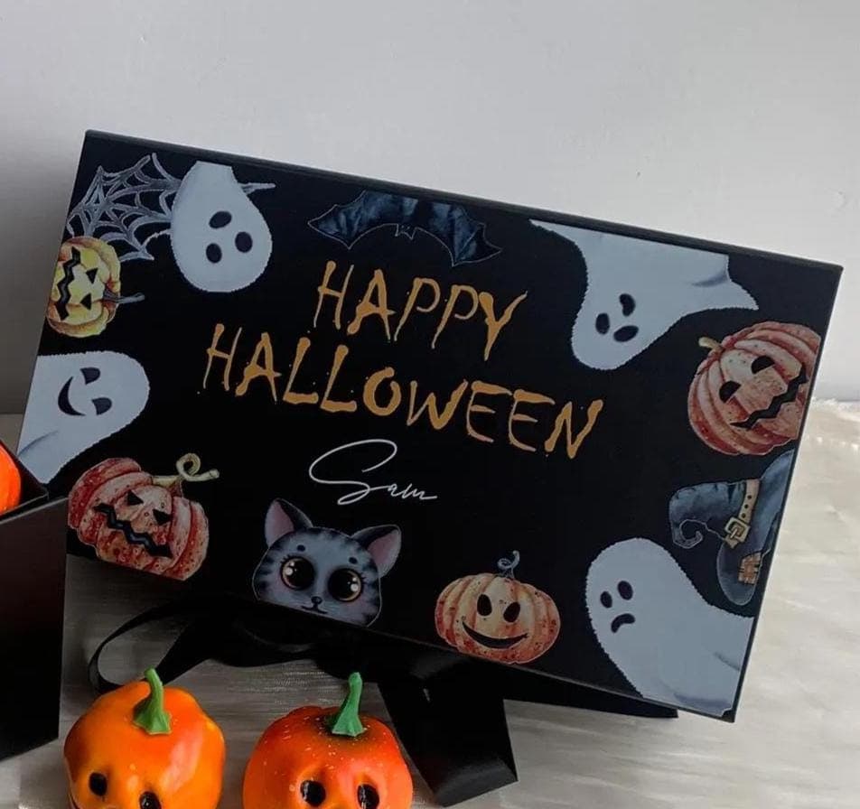 Caja de regalo personalizada de Halloween para ella, foto 10