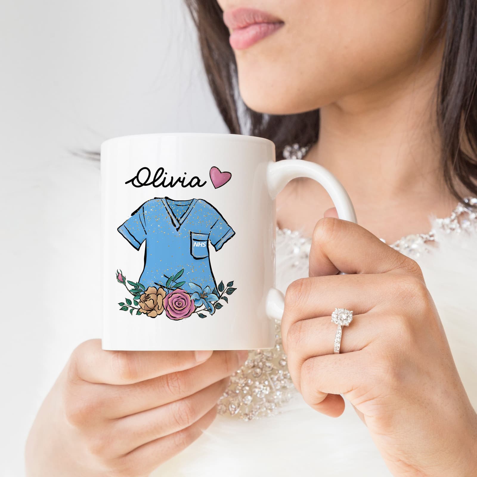 Taza personalizada para enfermeras, foto 5
