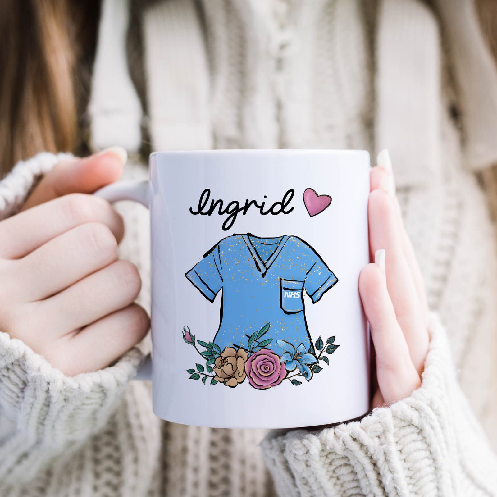 Taza personalizada para enfermeras, foto 2