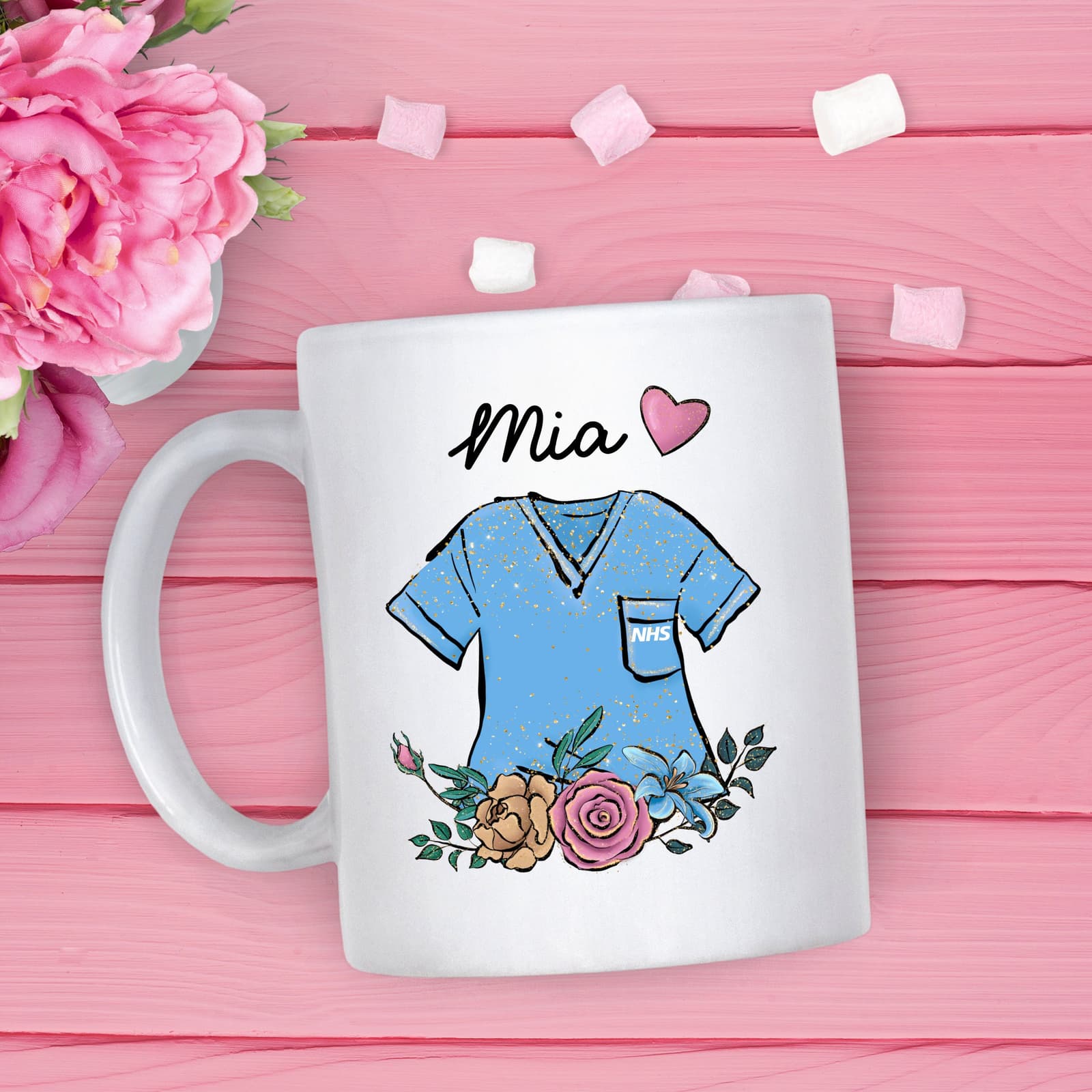 Taza personalizada para enfermeras, foto 4