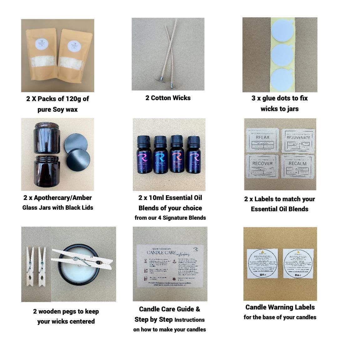 Kit para hacer velas aromáticas de soja, foto 2